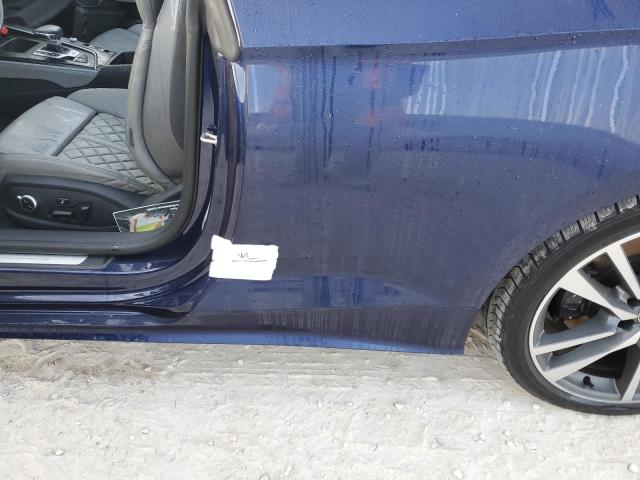 WAUY4GF54NN001176 - 2022 AUDI S5 PRESTIGE 蓝色 照片 12