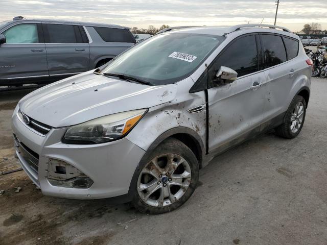 1FMCU0JX8EUA78891 - 2014 FORD ESCAPE TITANIUM GRAY photo 1