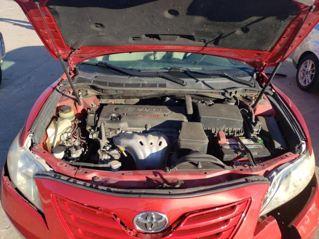 4T4BE46K49R119283 - 2009 TOYOTA CAMRY BASE RED photo 11