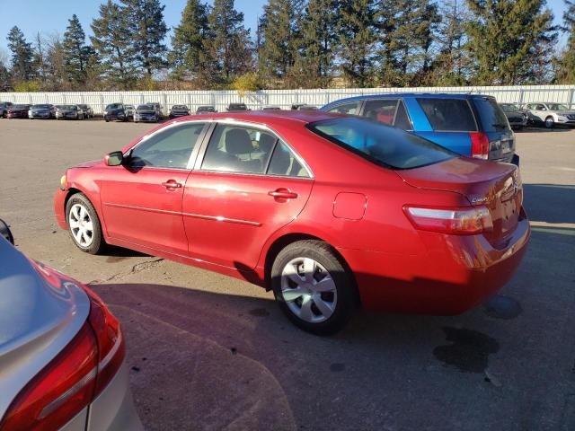 4T4BE46K49R119283 - 2009 TOYOTA CAMRY BASE RED photo 2