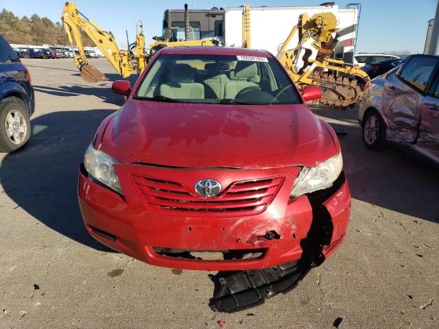 4T4BE46K49R119283 - 2009 TOYOTA CAMRY BASE RED photo 5