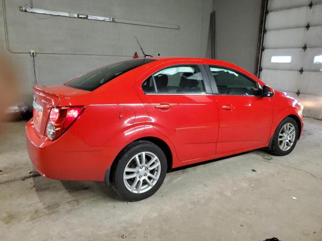 1G1JC5SG6E4120669 - 2014 CHEVROLET SONIC LT RED photo 3