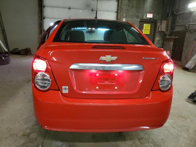 1G1JC5SG6E4120669 - 2014 CHEVROLET SONIC LT RED photo 6