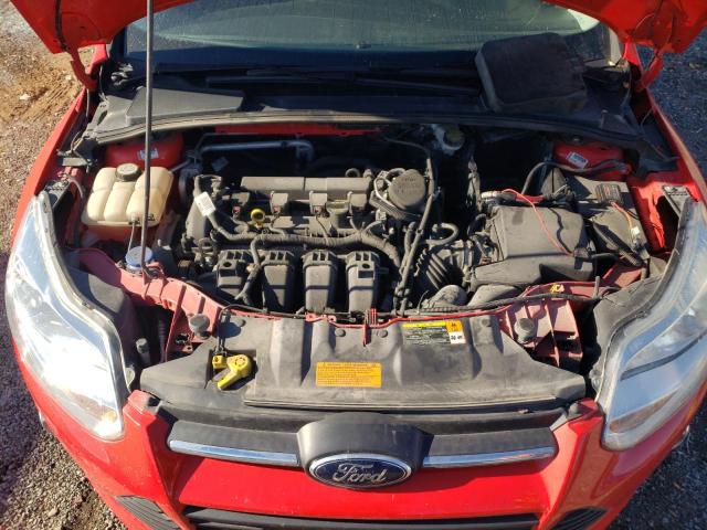 1FADP3F23DL165686 - 2013 FORD FOCUS SE RED photo 11