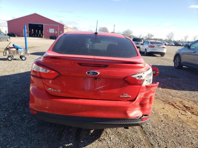 1FADP3F23DL165686 - 2013 FORD FOCUS SE RED photo 6