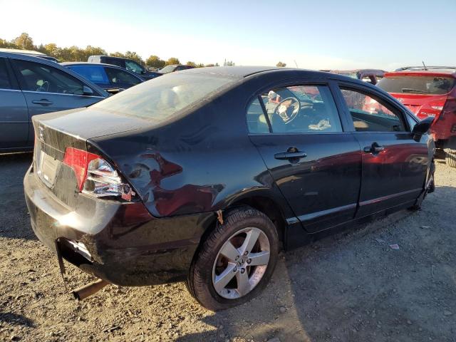 2HGFA16938H315175 - 2008 HONDA CIVIC EXL BLACK photo 3