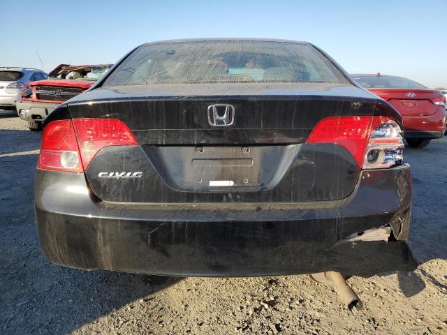 2HGFA16938H315175 - 2008 HONDA CIVIC EXL შავი ფოტო 6