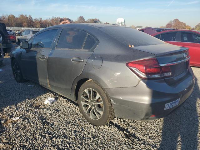 19XFB2F90DE221875 - 2013 HONDA CIVIC EXL ნაცრისფერი ფოტო 2