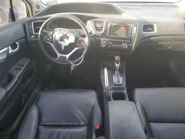 19XFB2F90DE221875 - 2013 HONDA CIVIC EXL ნაცრისფერი ფოტო 8