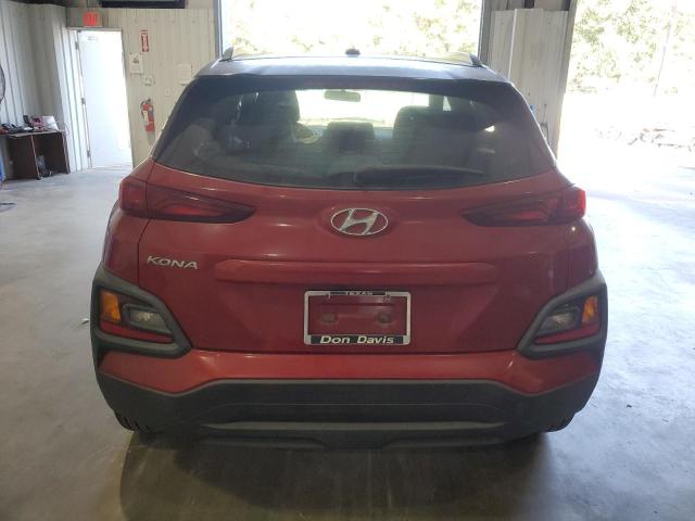 KM8K22AA0JU181998 - 2018 HYUNDAI KONA SEL RED photo 6