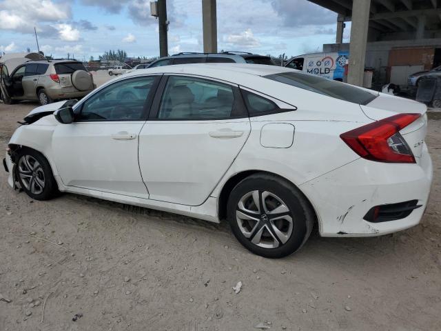 19XFC2F51HE068939 - 2017 HONDA CIVIC LX WHITE photo 2