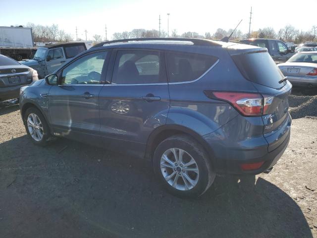 1FMCU9HD9JUC79595 - 2018 FORD ESCAPE SEL BLUE photo 2