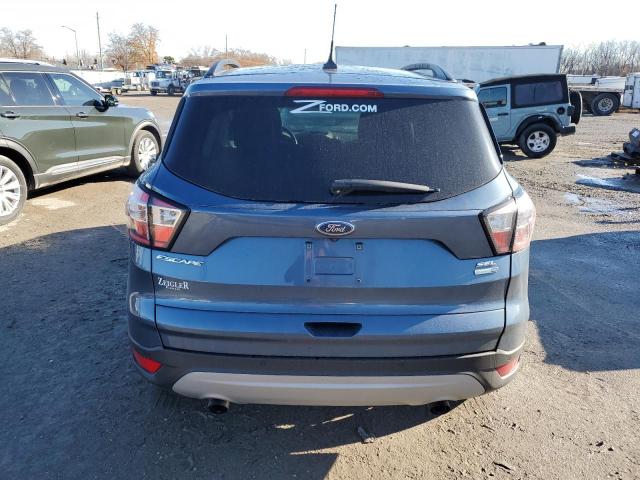 1FMCU9HD9JUC79595 - 2018 FORD ESCAPE SEL BLUE photo 6