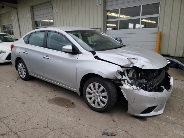 3N1AB7AP7KY378010 - 2019 NISSAN SENTRA S SILVER photo 4