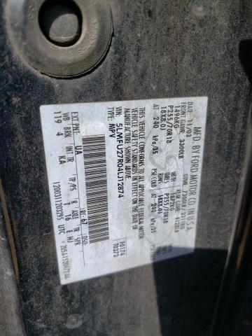 5LMFU27R04LJ12874 - 2004 LINCOLN NAVIGATOR შავი ფოტო 14