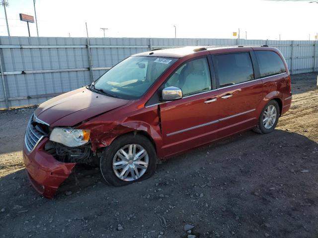 2A8HR64X58R133544 - 2008 CHRYSLER TOWN & COU LIMITED RED photo 1