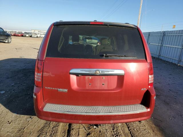 2A8HR64X58R133544 - 2008 CHRYSLER TOWN & COU LIMITED RED photo 6