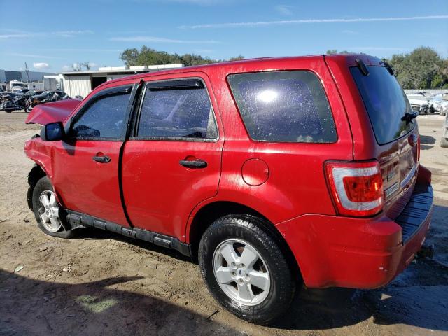 1FMCU02779KC68987 - 2009 FORD ESCAPE XLS RED photo 2