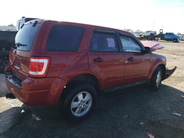 1FMCU02779KC68987 - 2009 FORD ESCAPE XLS RED photo 3