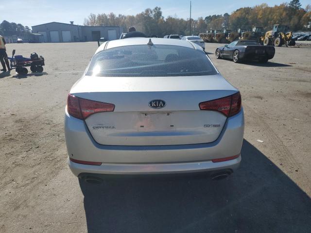 5XXGN4A76DG106038 - 2013 KIA OPTIMA EX SILVER photo 6