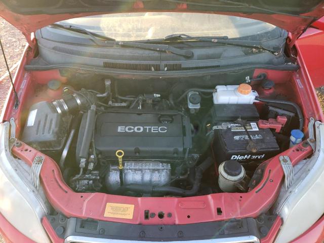 KL1TD66E89B610874 - 2009 CHEVROLET AVEO LS Qırmızı foto 11