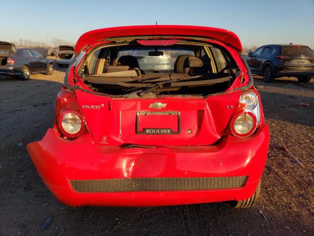 KL1TD66E89B610874 - 2009 CHEVROLET AVEO LS Qırmızı foto 6