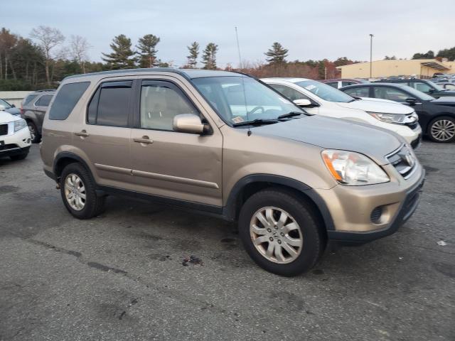 SHSRD78985U324953 - 2005 HONDA CR-V SE TAN photo 4