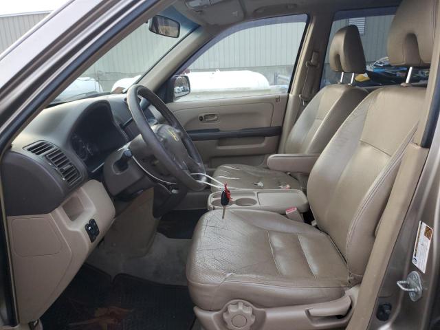 SHSRD78985U324953 - 2005 HONDA CR-V SE TAN photo 7