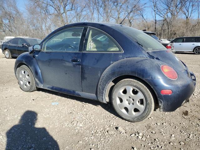 3VWCP21C43M415074 - 2003 VOLKSWAGEN NEW BEETLE GLS TDI BLUE photo 2