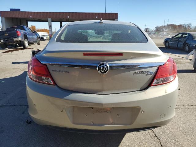 W04GR5EC8B1004955 - 2011 BUICK REGAL CXL CREAM photo 6