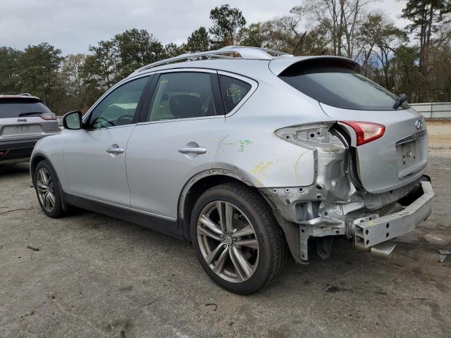 JN1AJ0HP3CM400380 - 2012 INFINITI EX35 BASE ვერცხლისფერი ფოტო 2