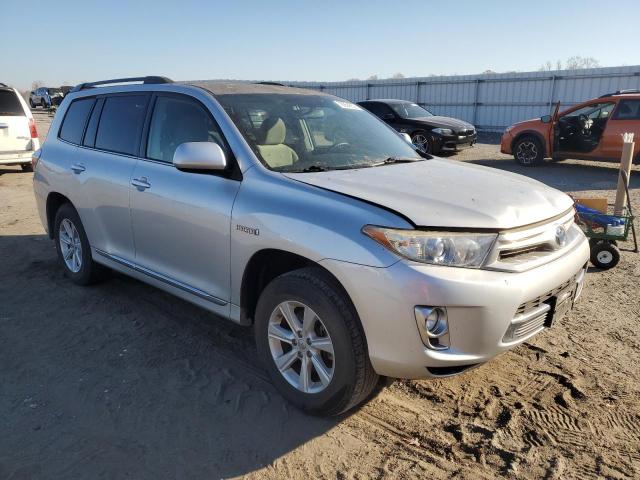 JTEBC3EH6D2016578 - 2013 TOYOTA HIGHLANDER HYBRID SILVER photo 4