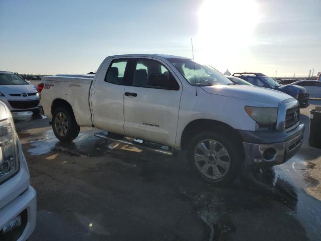 5TFRU54168X015309 - 2008 TOYOTA TUNDRA DOUBLE CAB WHITE photo 4