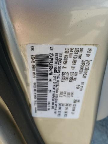 2C4GP54L85R142766 - 2005 CHRYSLER TOWN & COU TOURING 金色 照片 13