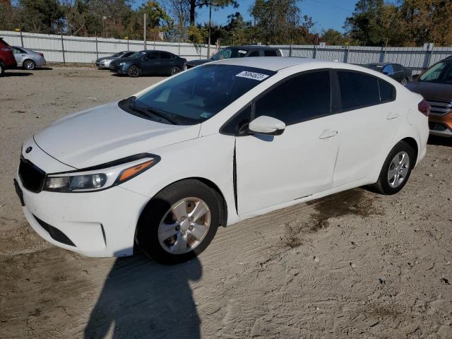 3KPFK4A77HE052011 - 2017 KIA FORTE LX WHITE photo 1