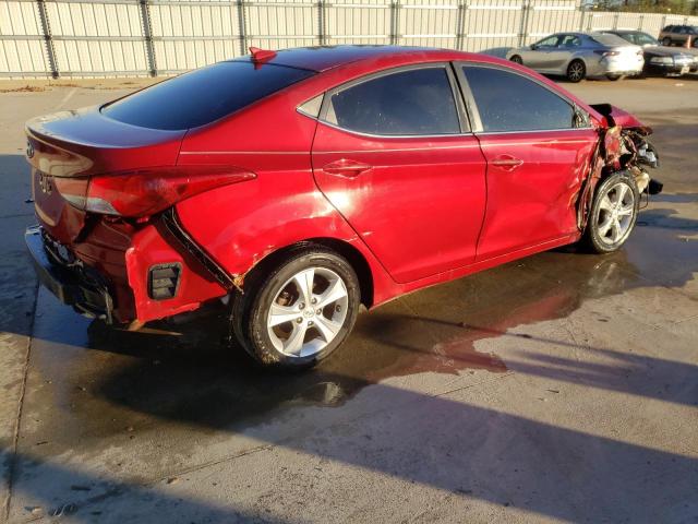 KMHDH4AE2GU583858 - 2016 HYUNDAI ELANTRA SE MAROON photo 3