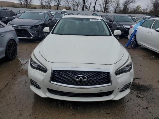 JN1BV7AP3FM334087 - 2015 INFINITI Q50 BASE WHITE photo 5