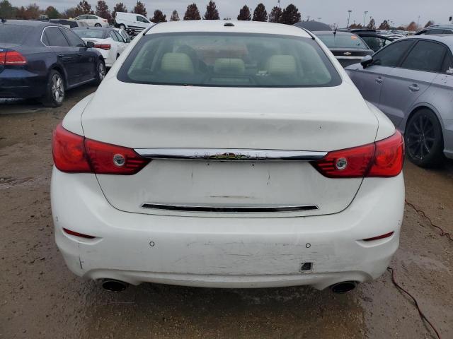 JN1BV7AP3FM334087 - 2015 INFINITI Q50 BASE WHITE photo 6