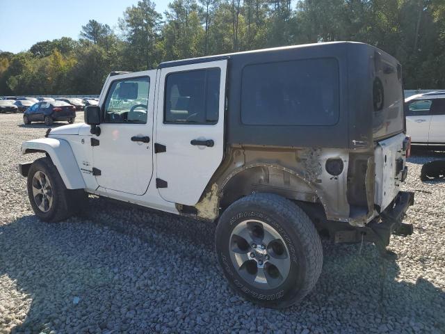 1C4HJWEG7JL921169 - 2018 JEEP WRANGLER U SAHARA WHITE photo 2