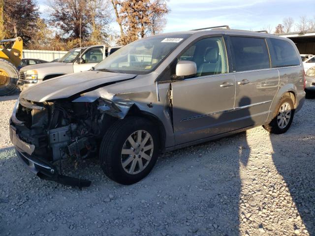 2C4RC1BG3ER272408 - 2014 CHRYSLER TOWN & COU TOURING SILVER photo 1