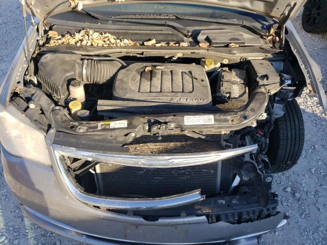 2C4RC1BG3ER272408 - 2014 CHRYSLER TOWN & COU TOURING SILVER photo 12