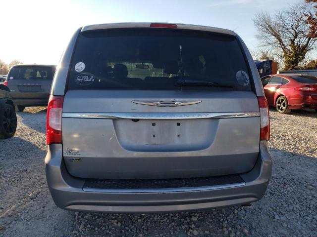 2C4RC1BG3ER272408 - 2014 CHRYSLER TOWN & COU TOURING SILVER photo 6
