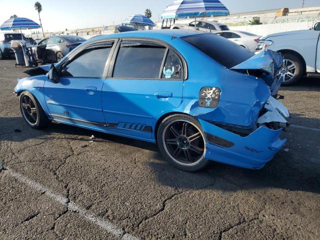 2HGES16365H567115 - 2005 HONDA CIVIC DX VP BLUE photo 2