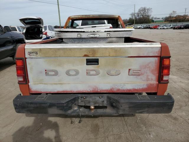 1B7FL26G0NS637127 - 1992 DODGE DAKOTA RED photo 6