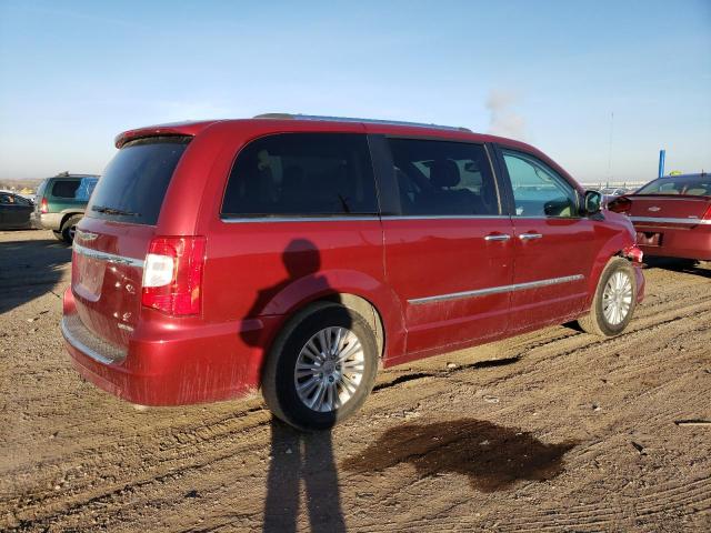 2C4RC1JG9GR104924 - 2016 CHRYSLER TOWN & COU LIMITED RED photo 3