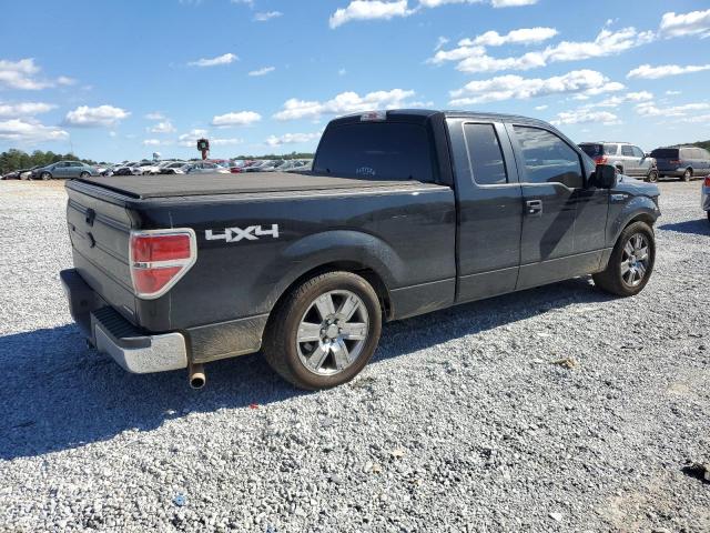 1FTEX1EM3BFB95255 - 2011 FORD F150 SUPER CAB BLACK photo 3