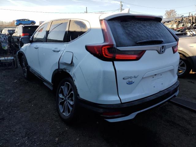 2HKRW2H53LH673695 - 2020 HONDA CR-V EX WHITE photo 2