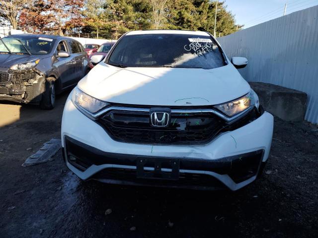 2HKRW2H53LH673695 - 2020 HONDA CR-V EX WHITE photo 5