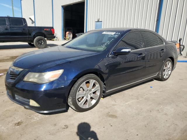 JH4KB2F66AC000450 - 2010 ACURA RL BLUE photo 1