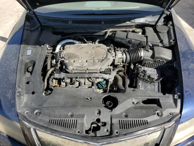 JH4KB2F66AC000450 - 2010 ACURA RL BLUE photo 11